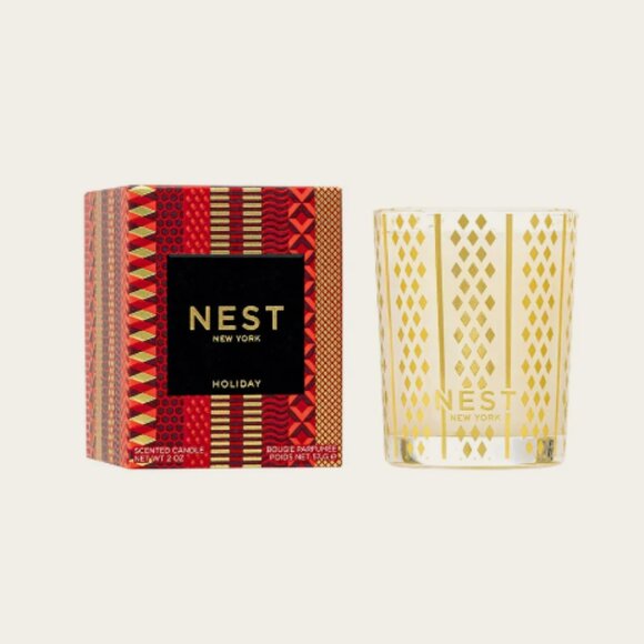 Nest Holiday Votive Candle 2oz - Picture 1 of 5
